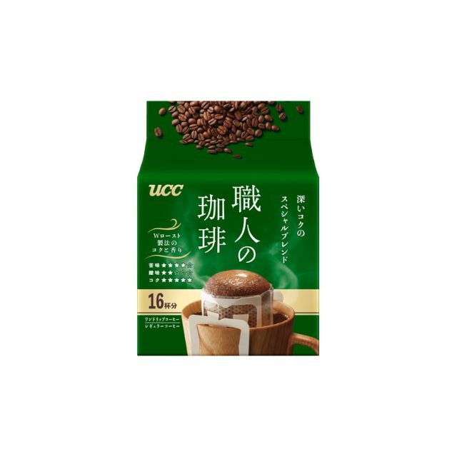 【単品12個セット】 UCC 職人の珈琲 ワンドリップコーヒー 深いコクのスペシャルブレンド 16P(代引不可)【送料無料】｜リコメン堂ホームライフ館