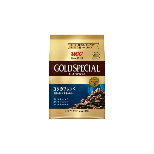 【単品12個セット】 UCC ゴールドスペシャル コクのブレンド SAP 240g(代引不可)【送料無料】