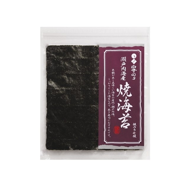 【単品10個セット】 白子のり 瀬戸内海産 焼のり 文庫 7枚(代引不可)【送料無料】|リコメン堂ホームライフ館