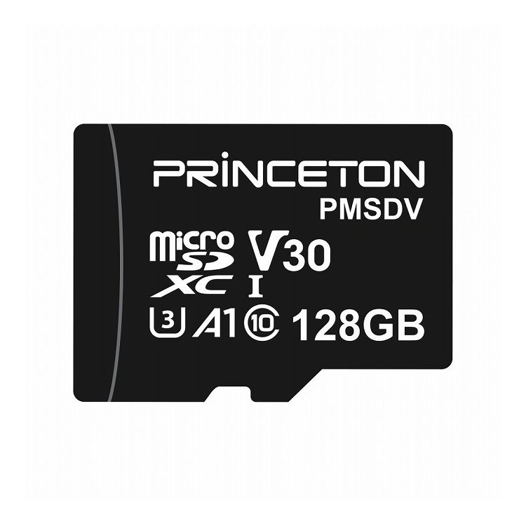 プリンストン ビデオ録画用 microSDXCカード UHS-I V30対応 128GB PMSDV-128G【送料無料】｜リコメン堂ホームライフ館