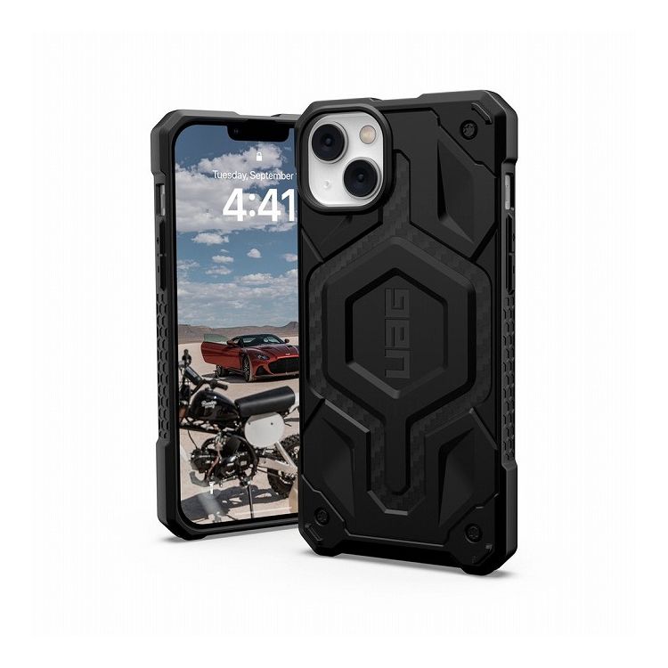 【日本正規代理店品】 URBAN ARMOR GEAR iPhone 14 Plus 6.7 2022対応 耐衝撃ケース MagSafe対応 MONARCH PRO カーボンファイバー UAG-IPH22LA-PMS-CF アイフォン ケース カバー スマートフォン【送料無料】