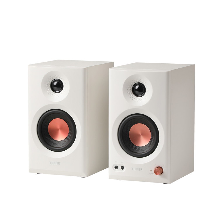 Edifier MR3 2ch モニタースピーカーシステム 36W/ハイレゾ/Bluetooth ホワイト 【日本正規代理店品】 ED-MR3-WH(代引不可)【送料無料】