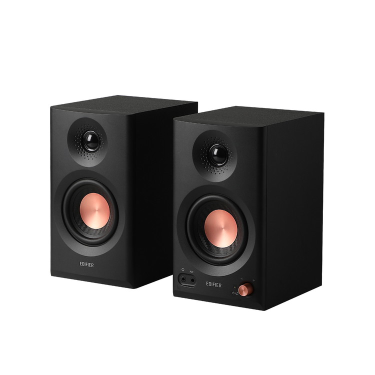 Edifier MR3 2ch モニタースピーカーシステム 36W/ハイレゾ/Bluetooth ブラック 【日本正規代理店品】 ED-MR3-BK(代引不可)【送料無料】|リコメン堂ホームライフ館