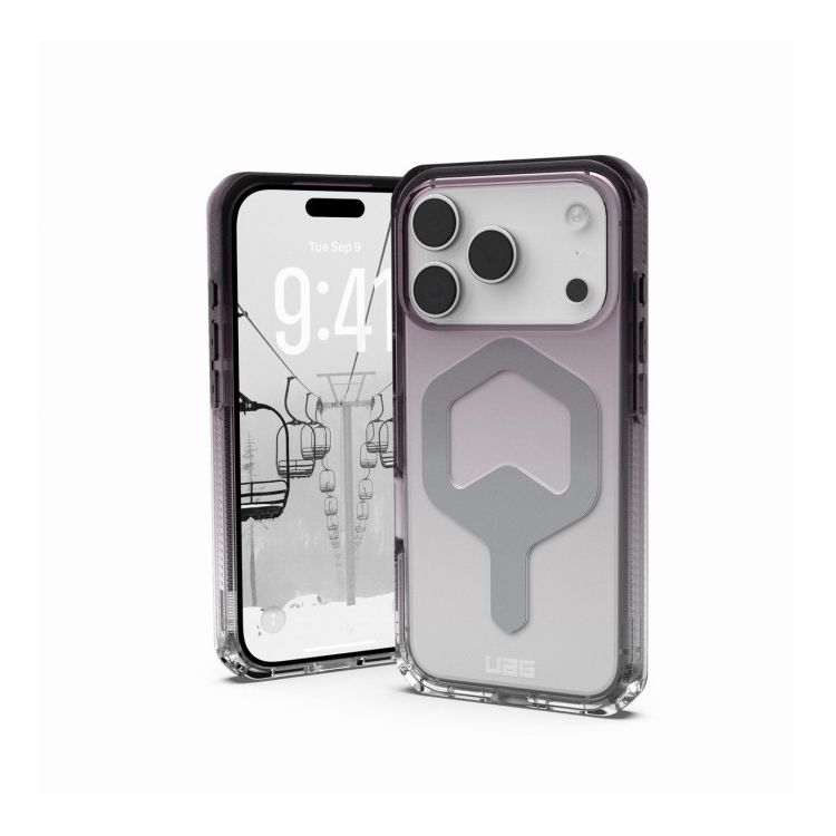 URBAN ARMOR GEAR iPhone 17 Pro 2025相応う耐衝撃容れもの PLYO MAGSAFE 黒いこと/クリアオンブレ UAG-IPH25MA-YMS-B/C(代引不可)【貨物輸送無料】