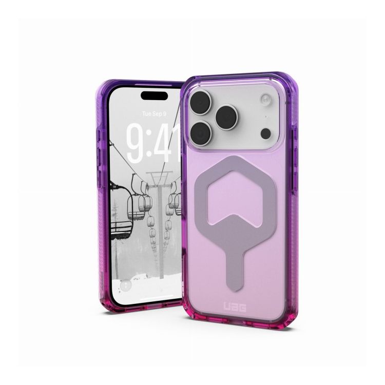 URBAN ARMOR GEAR iPhone 17 Pro 2025対応耐衝撃ケース PLYO MAGSAFE パープル/ピンク UAG-IPH25MA-YMS-P/P(代引不可)【送料無料】