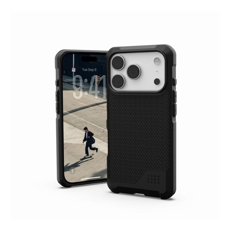 URBAN ARMOR GEAR iPhone 17 Pro 2025対応耐衝撃ケース METROPOLIS LT MAGSAFE ケブラーブラック UAG-IPH25MA-FLM-KB(代引不可)【送料無料】