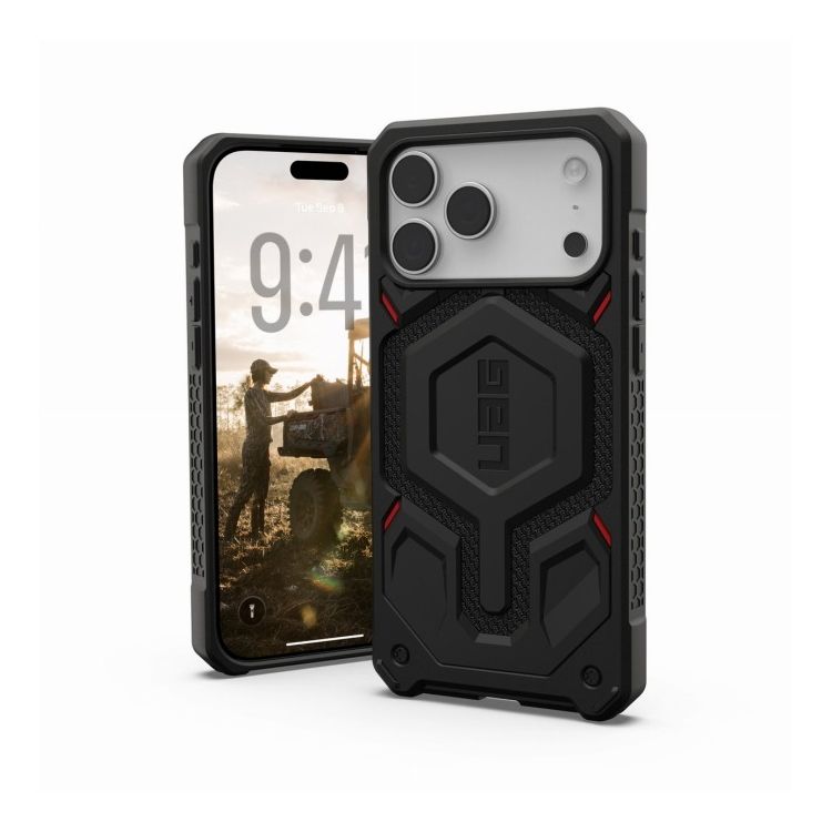 URBAN ARMOR GEAR iPhone 17 ProMax 2025相応う耐衝撃入れもの MONARCH PRO KEVLAR MAGSAFE ケブラーブラック UAG-IPH25天使の都市-PMS-KB(代引不可)【貨物輸送無料】