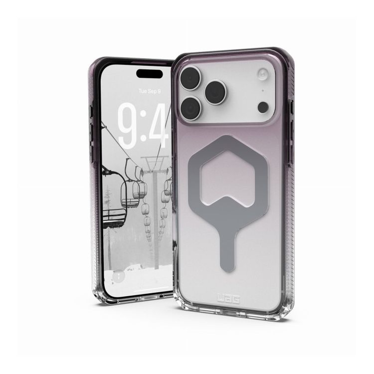 URBAN ARMOR GEAR iPhone 17 ProMax 2025相応う耐衝撃容れもの PLYO MAGSAFE 黒いこと/クリアオンブレ UAG-IPH25天使の都市-YMS-B/C(代引不可)【貨物輸送無料】