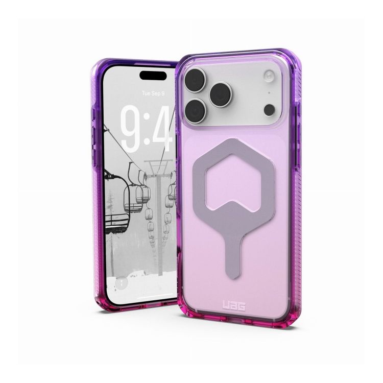 URBAN ARMOR GEAR iPhone 17 ProMax 2025相応う耐衝撃容れもの PLYO MAGSAFE パープル/サクラ色 UAG-IPH25天使の都市-YMS-P/P(代引不可)【貨物輸送無料】