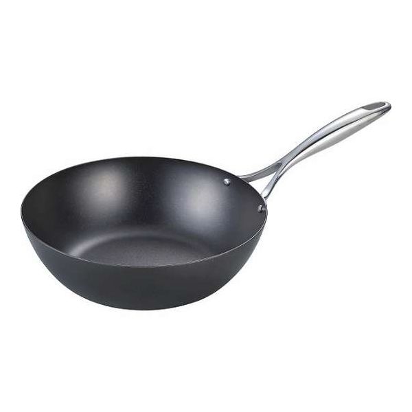 窒化加工 鉄深型フライパン(26cm) SDY-003(代引不可)【送料無料】