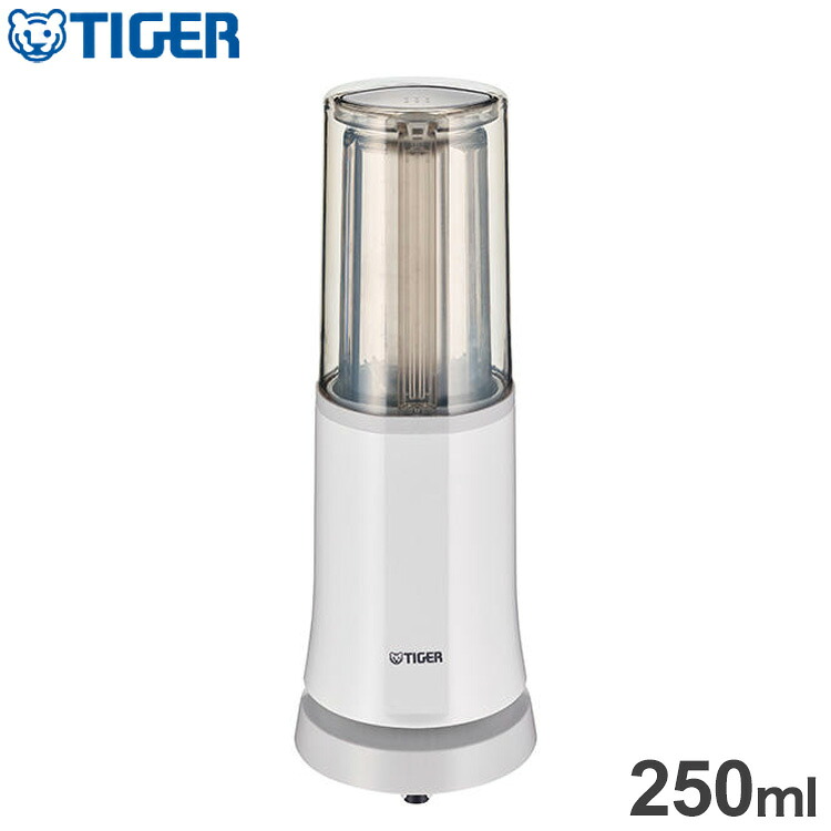 タイガー魔法瓶 ミキサー 250ml ホワイト SKR-W400WS 食洗機可 軽量カップ 静音設計 静か コードリール スープ スムージー 0.25L urban life series タイガー TIGER【送料無料】 代引不可