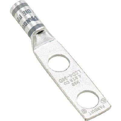パンドウイット 銅製締め付ける端子 標準尺度バレル 2つ穴 (50個入) LCD814AL【貨物輸送無料】