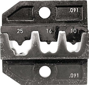 RENNSTEIG 圧着ダイス 624-091 フェルール端子10.0-25.0 62409130【送料無料】