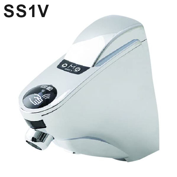 ミナミサワ スイスイ 立水栓用 後付けタイプ SS1V 自動水栓 後付け 電池式 センサー 水栓 単水栓 単水用 自動【送料無料】