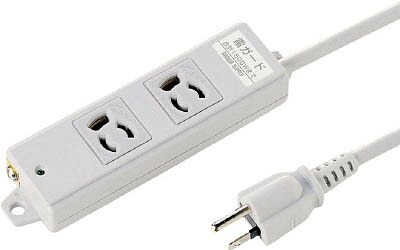 ＳＡＮＷＡ 工事物件雷ガードタップ 抜け止めコンセント TAPK2SP3【送料無料】