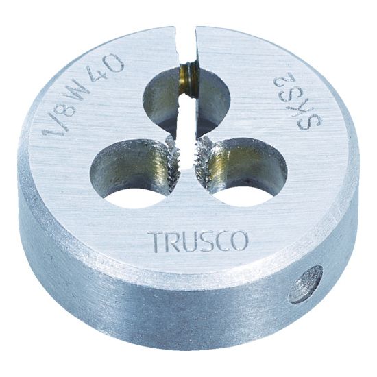 TRUSCO 丸ダイス SKS ウィット 50径 7/8W9 T50D78W9【送料無料】