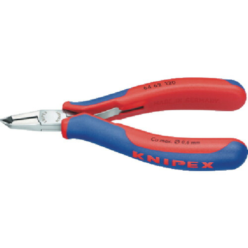 KNIPEX 6462-120 エレクトロニクスエンドカッティングニッパー 6462120【送料無料】