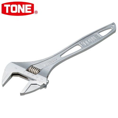 TONE トネ ハイパーウォームモンキレンチ 目盛付 MWR-375 レンチ スパナ プーラー 手作業工具 モンキーレンチ 工具【送料無料】