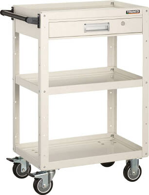 TRUSCO 鷲手押し車 750X500 引出付 ウレタン拷問台 W色 EGW773VUW【貨物輸送無料】