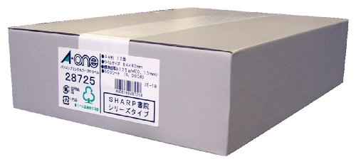 エーワン パソコンプリンタ&ワープロ ラベル シール マット紙 12面 500シート 28725 (1箱)【送料無料】｜リコメン堂ホームライフ館