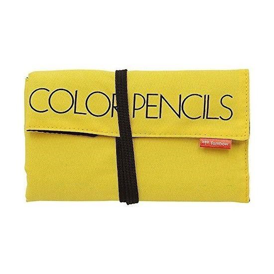 【まとめ買い5個セット】 トンボ鉛筆 ロールケース入色鉛筆 24色 NQ 文房具 文具 色鉛筆【送料無料】