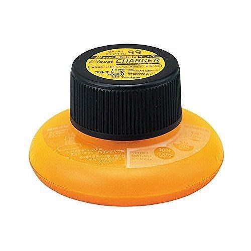 【まとめ買い25個セット】 トンボ鉛筆 蛍コートチャージャー やまぶきいろ 文房具 文具 蛍コート用 補充インク 山吹色【送料無料】