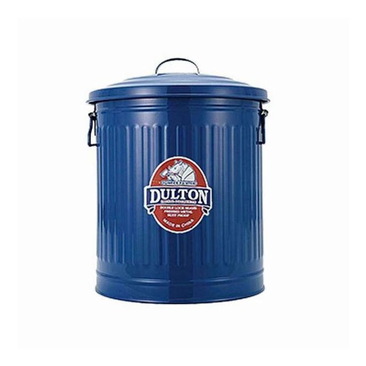 ダルトン DULTON 紙くずかご ガベージカン 24L 砂ぼこりボックス席 青碧 ダルトン(代引不可)【貨物輸送無料】