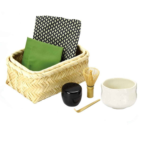 茶器セット New茶器茶喜お抹茶セット 白志野碗 白志野(代引不可)【送料無料】|リコメン堂ホームライフ館