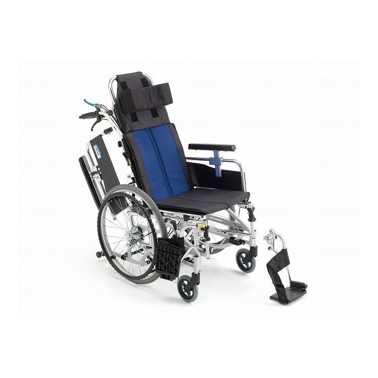 ミキ BAL 11 ティルト\u0026リクライニング自走型車椅子 青碧(A 2)ナイロン 40 CJ00809(代引不可)【貨物輸送無料】