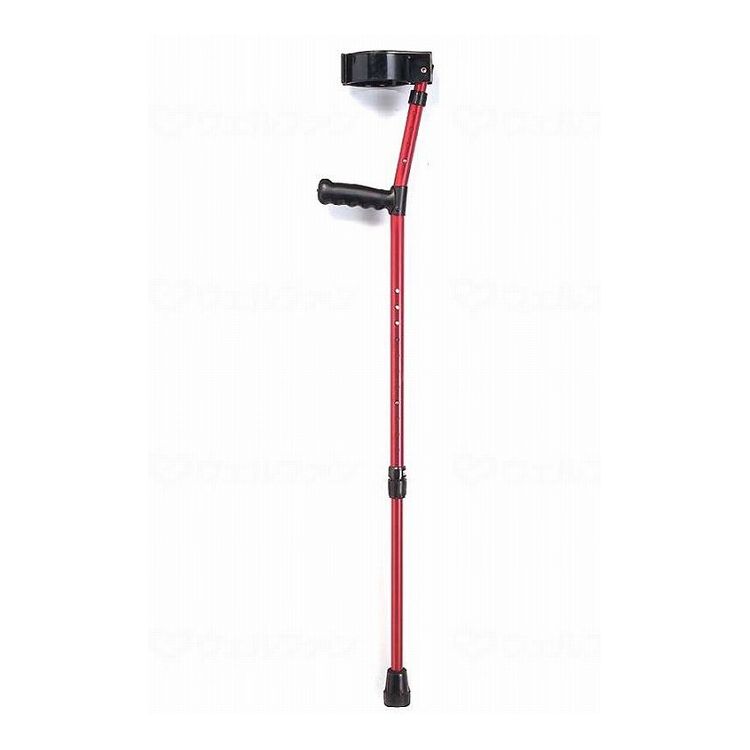 日進医療器 ロフストランドクラッチ TY132 レッド 小 TY132RDS(代引不可)【送料無料】