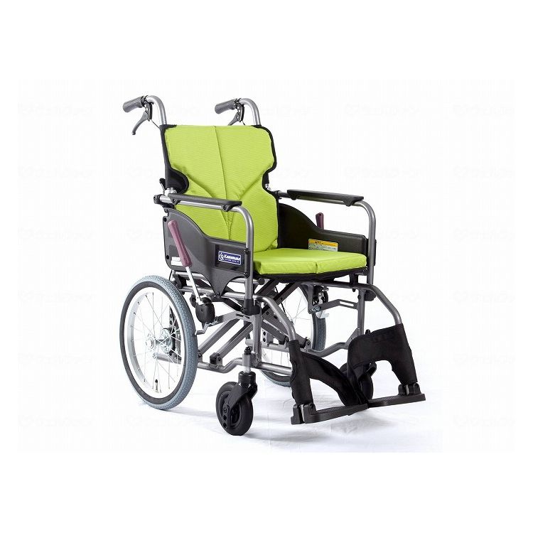 カワムラサイクル モダンAstyle 背折れ介助用 KMD-A16-40-M 若葉色(No.85) 座幅40-前座43cm 車いす 車椅子 車イス キャリー 車 移動 介護 補助(代引不可)【送料無料】|リコメン堂ホームライフ館
