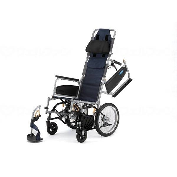 日進医療器 御手伝い用ティルト式車椅子 NEO-10αW(代引不可)【貨物輸送無料】