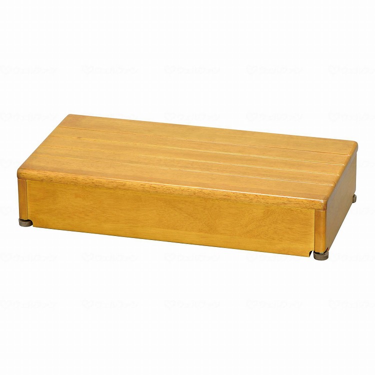 アロン化成 木製玄関台 60W-30-1段 ライトブラウン(代引不可)【送料無料】|リコメン堂ホームライフ館