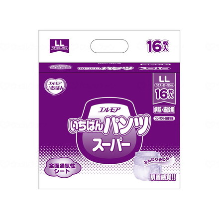 カミ商事 Gエルモアいちばんパンツスーパー ケース LL 452111(代引不可)【送料無料】