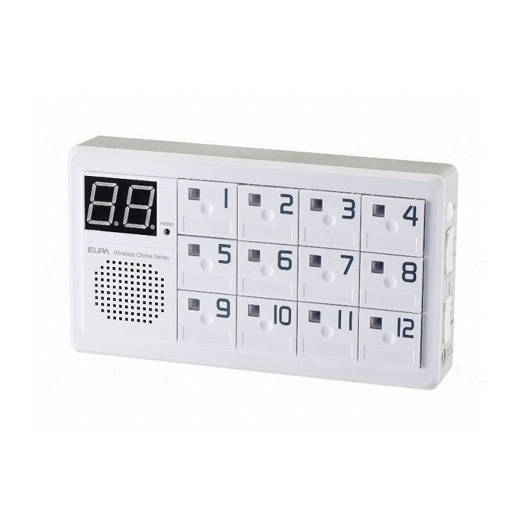 朝日電器 ワイヤレスチャイム12CH受信機/-/- EWS-P70 1個 985232 - -(代引不可)【送料無料】