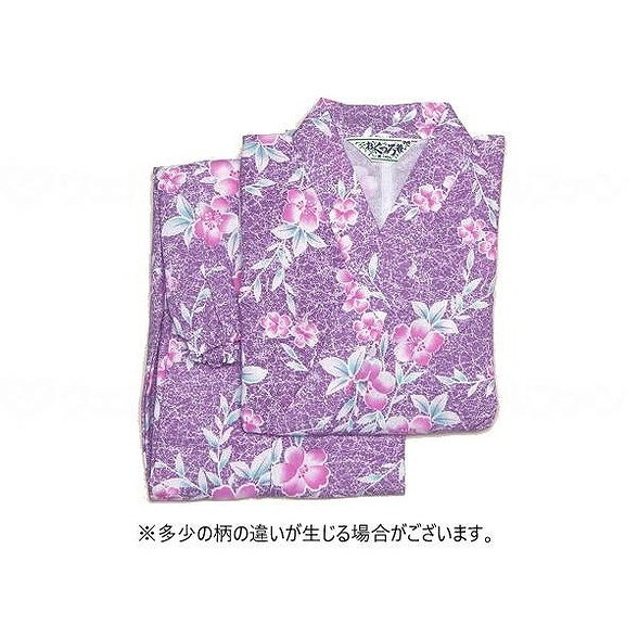 1着 ウェルファン おせわさん ガーゼねまき 婦人用 300/パープル/M パープル M 21110300 851176_470_M(代引不可)【送料無料】
