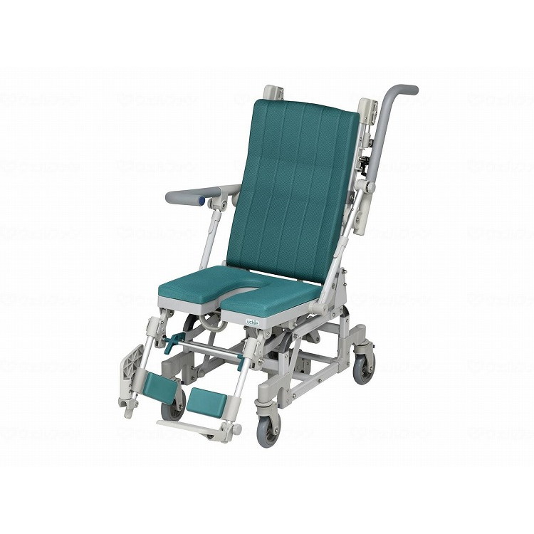 【法人限定】1台 ウチエ はいねーる4輪自在FL ヘッドレスト無し U型シート U型シート HNJ030 416758 13178(代引不可)【送料無料】｜リコメン堂ホームライフ館