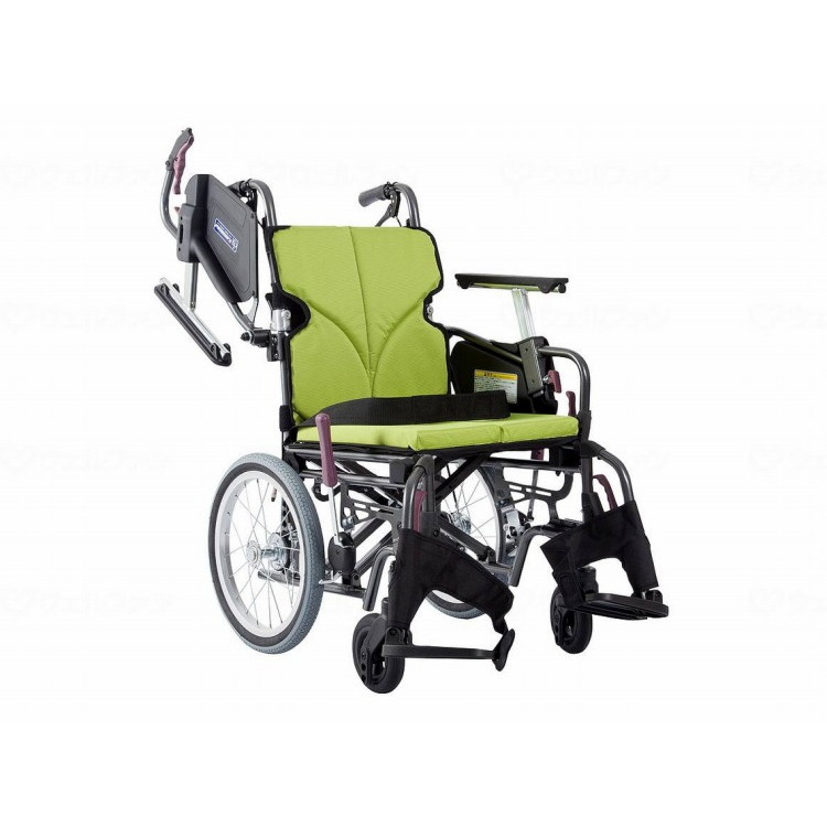 カワムラサイクル モダンCstyle 介助用 16インチ中・高床/若葉色(No.85)/座幅38-前座45cm(代引不可)【送料無料】