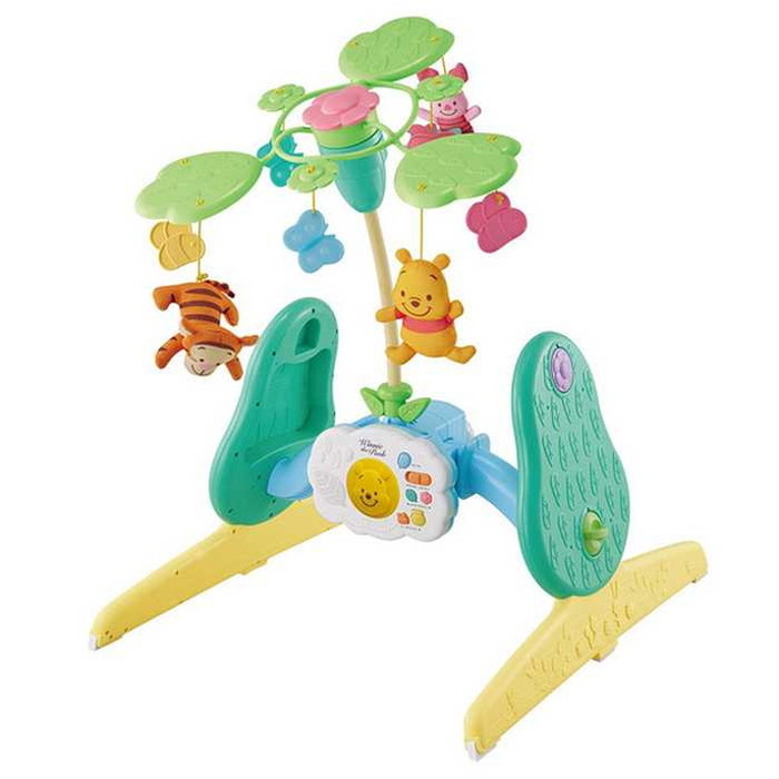 タカラトミー えらべる回転させる 6WAY体育館にへんしんメリー つけ加える くまのプーさん(代引不可)【貨物輸送無料】