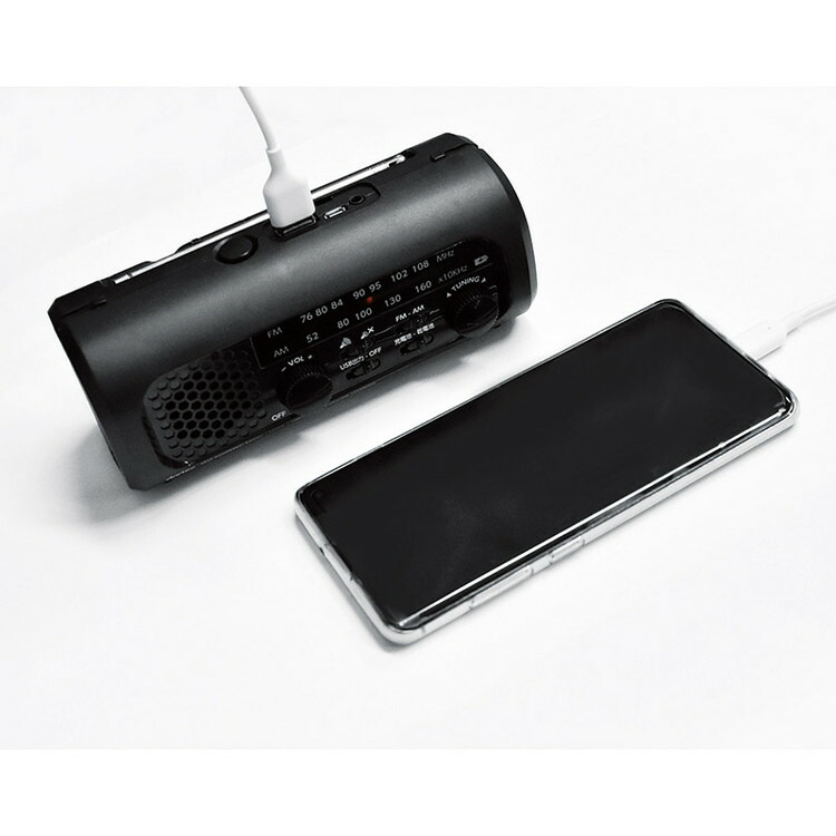 70％以上節約 ドリテック さすだけ充電ラジオライト2 PR-322BK qdtek.vn