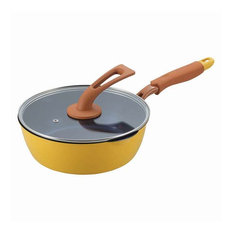 一条もんこのカレーパンガラス蓋付き24cm IM-24F プレゼント ギフト お祝い(代引不可)【送料無料】