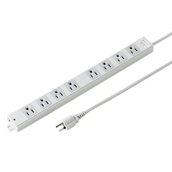 サンワサプライ 工事物件雷ガードタップ(3P・マグネット付・8個口・3m) TAP-K8NSP-3(代引不可)【送料無料】