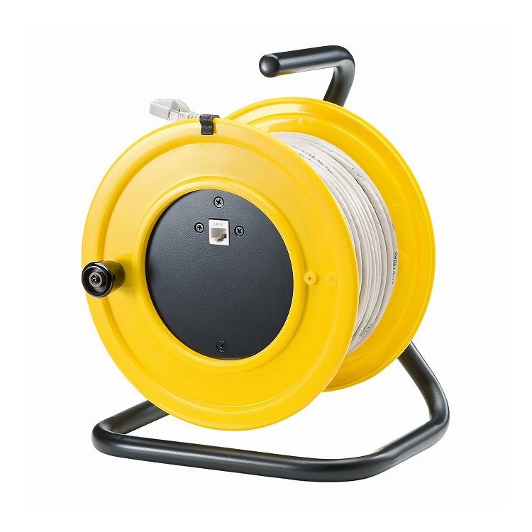 巻取リ延長CAT6LANケーブル KB-MKE14N(代引不可)【送料無料】|リコメン堂ホームライフ館