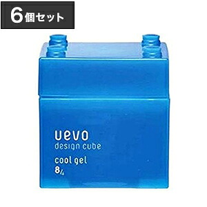6個仕掛ける デミ ひな型正六面体 クールジェル (天の原青み) 8-4 80g【貨物輸送無料】