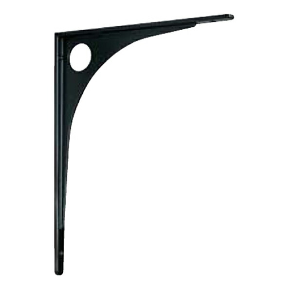 SALE／66%OFF】 水上 コンパクト棚受 黒 250×300mm 6本入
