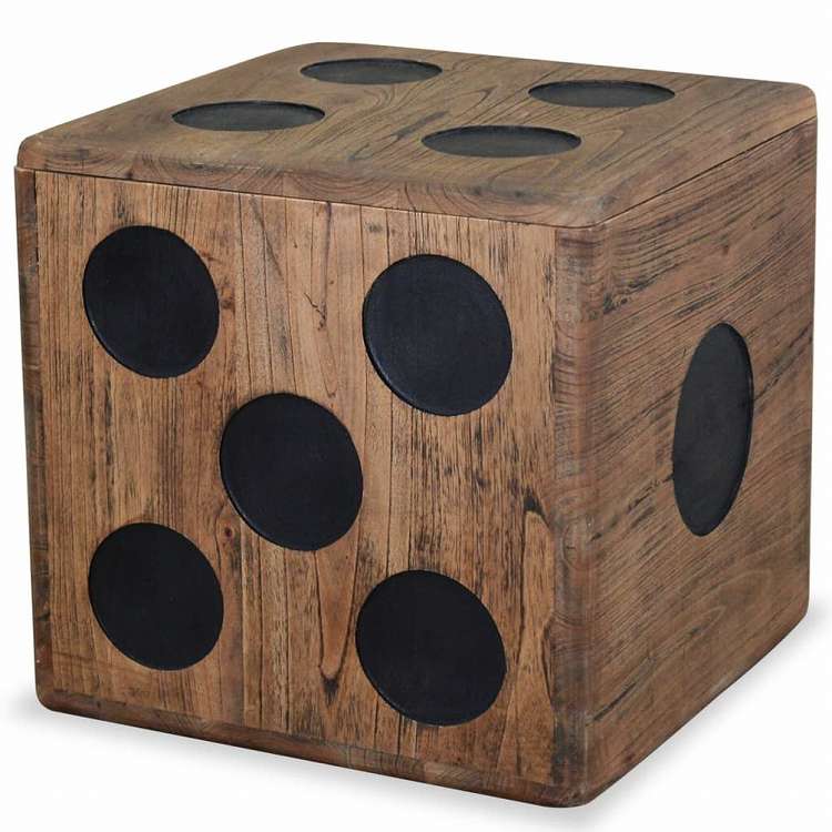 vidaXL 収納ボックス ミンディ材 40x40x40 cm サイコロデザイン家具 キャビネット&収納 収納チェスト(代引不可)|リコメン堂ホームライフ館
