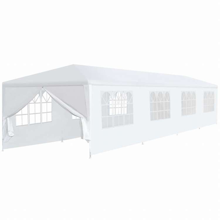 vidaXL ガーデンガゼボ風テント 3x12m ホワイトホーム\u0026ガーデン 芝\u0026ガーデン アウトドアリビング アウトドアストラクチャー キャノピー・ガゼボ(代引不可)