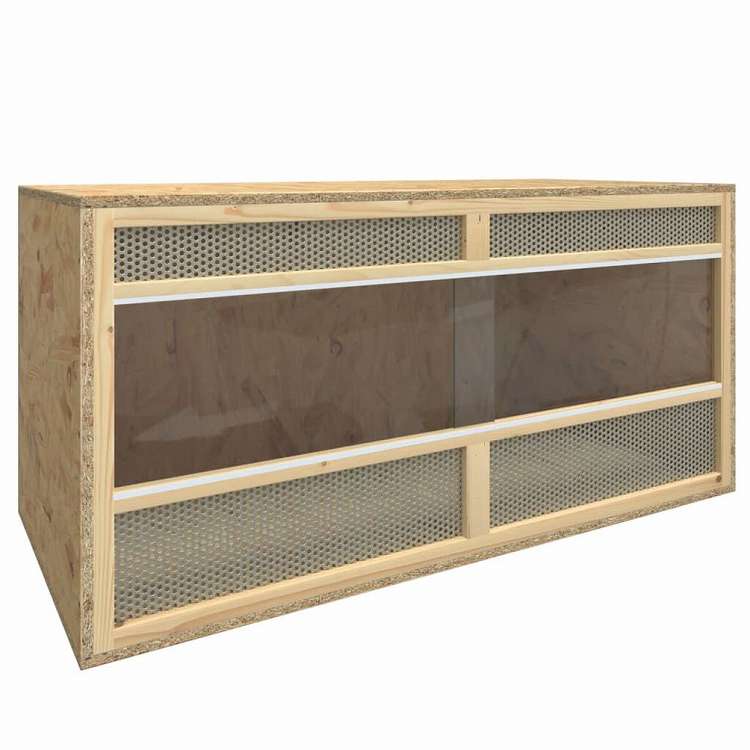 vidaXL テラリウム エンジニアリングウッド 100x47x47 cmAnimals \u0026 Pet Supplies ペット用品 小動物用品 小動物 飼育・ケージ(代引不可)