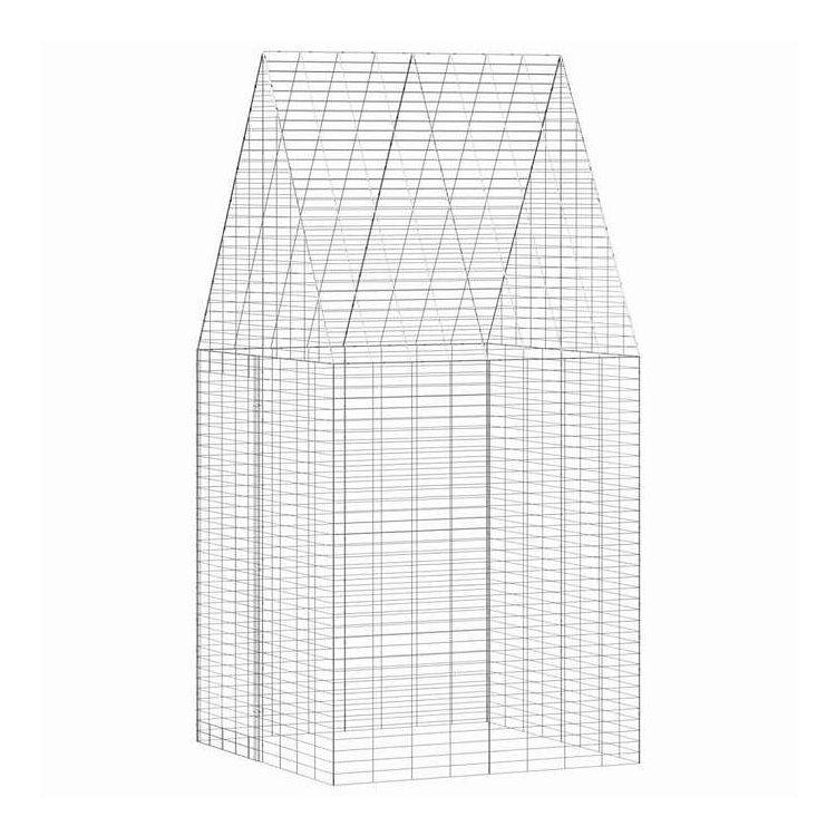 vidaXL ウサギケージ シルバー 400 x 100 x 210 cm 亜鉛めっき鋼 動物&ペット用品 ペット用品 小動物用品 小動物 飼育・ケージ(代引不可)【送料無料】 11,278円