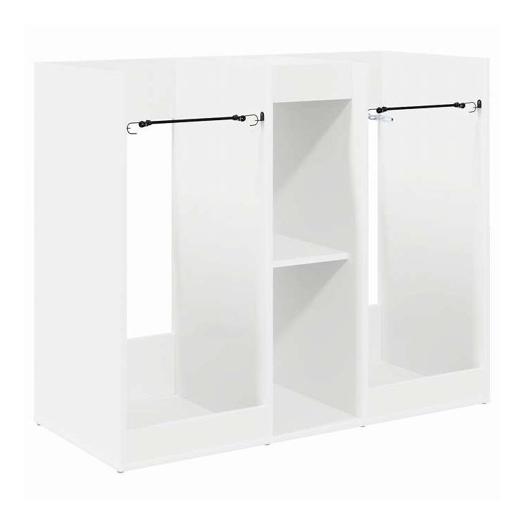 vidaXL ゴルフキャビネット 無地 ホワイト 102 x 45 x 85.5 cm スポーツグッズ アウトドアレクリエーション ゴルフ ゴルフバッグアクセサリ(代引不可)【送料無料】